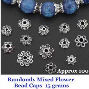 Randomly Mixed Flower Caps  15 Grams - Approx. 100